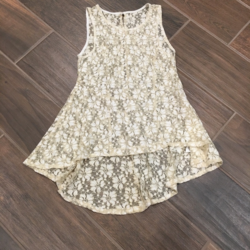 Lace tank